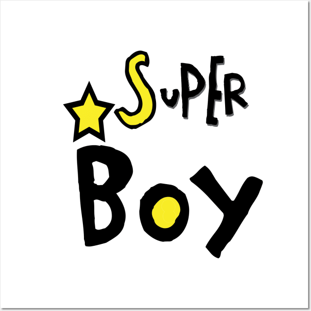 Super Boy - Family Couples - Octerson Wall Art by octerson